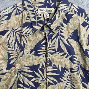 Tori Richard Hawaiian Shirt Mens XL Cotton Lawn Short Sleeve Button Up Beach USA